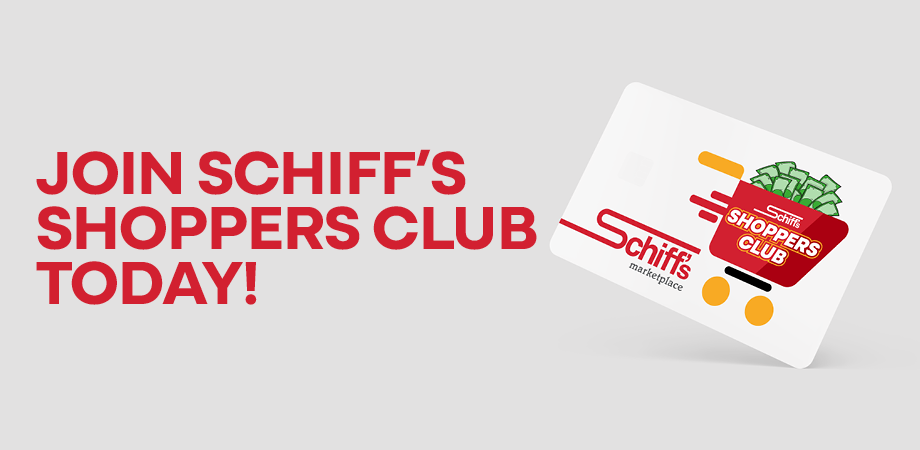 Join Schiff's Shoppers club today!